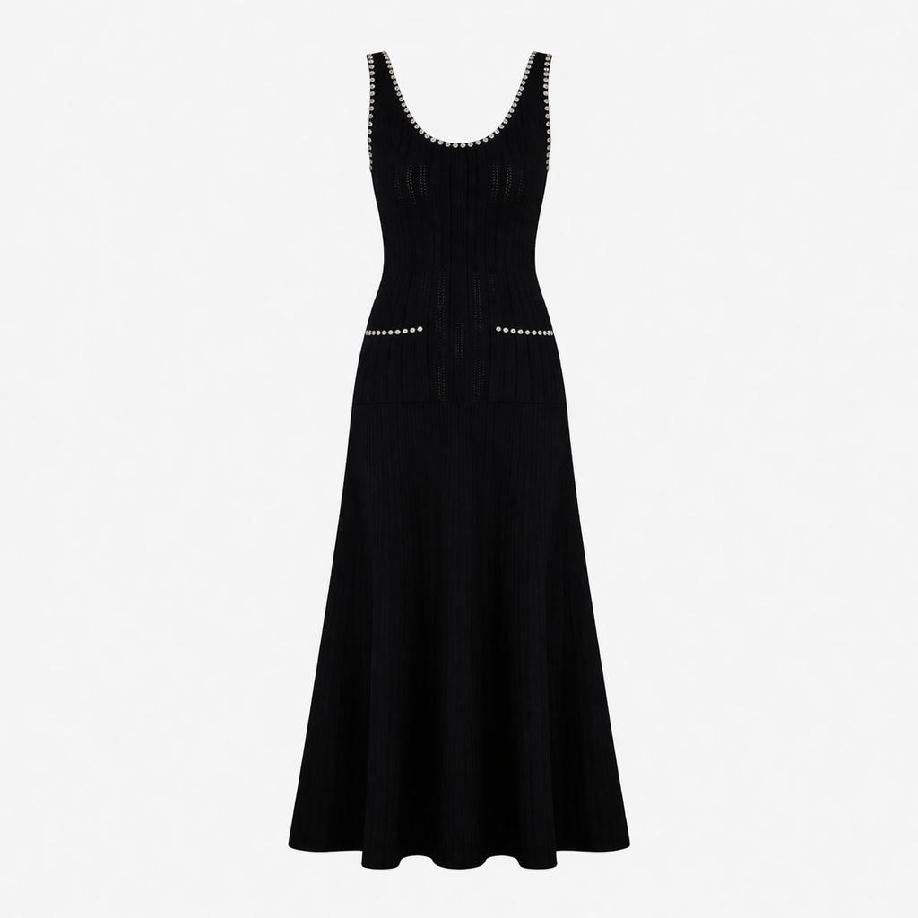 Robe longue perlée - S*ndro