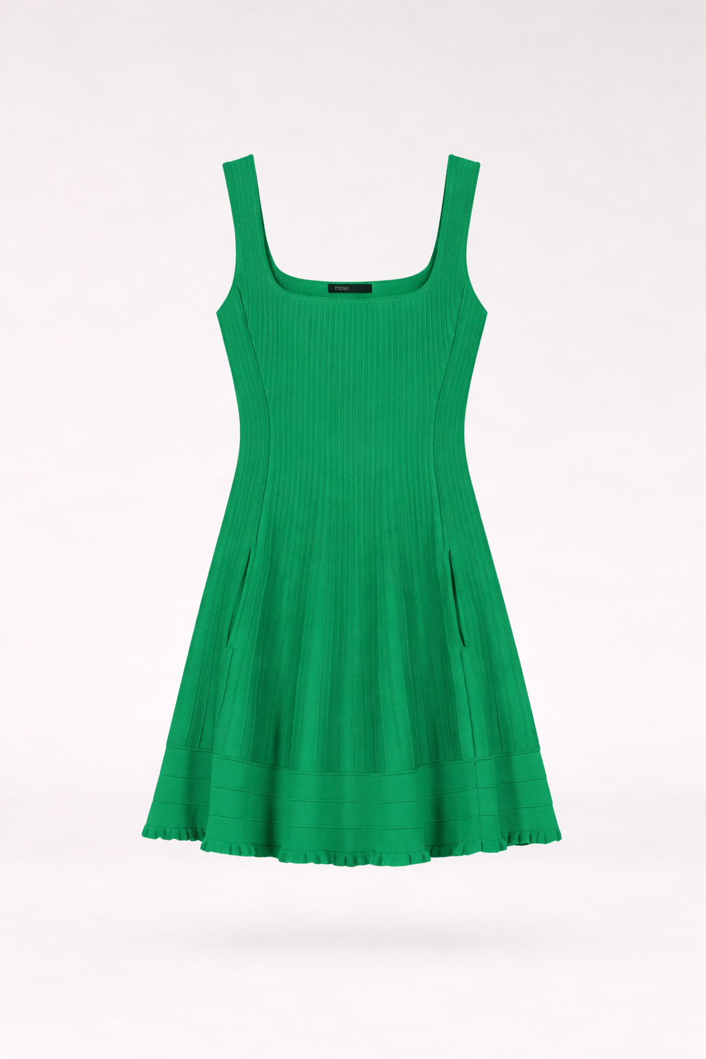Robe patineuse en maille  - Maje