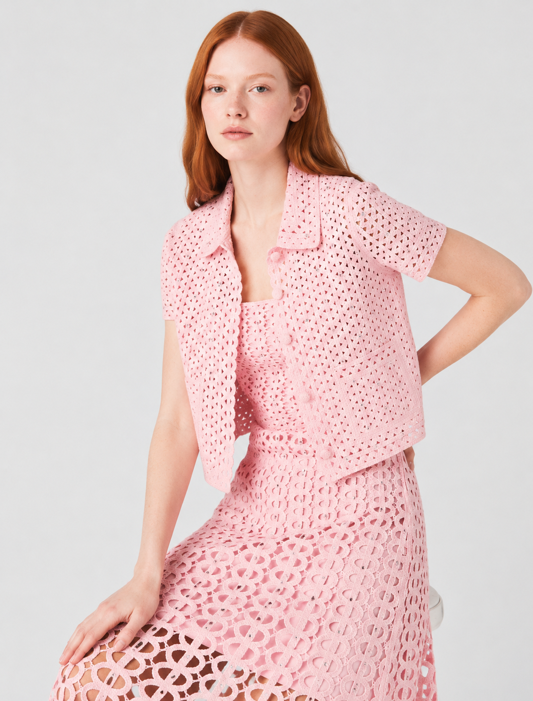 Cardigan en crochet