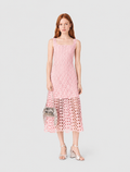 Robe en crochet a doublure amovible